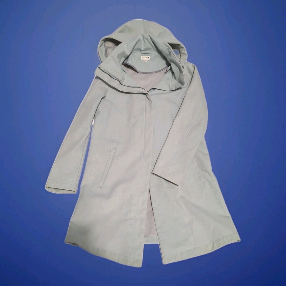 Mia Melon Hooded Jacket Womens S quiet luxury weatherproof mesh lined breathable